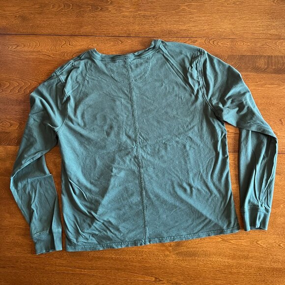 Carhartt green loose fit long-sleeve tee M 8-10 - Picture 5 of 6